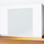 Small Blue heart pattern Wall Mural Gallery Image 2