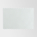 Small Blue heart pattern Rug Gallery Image 2