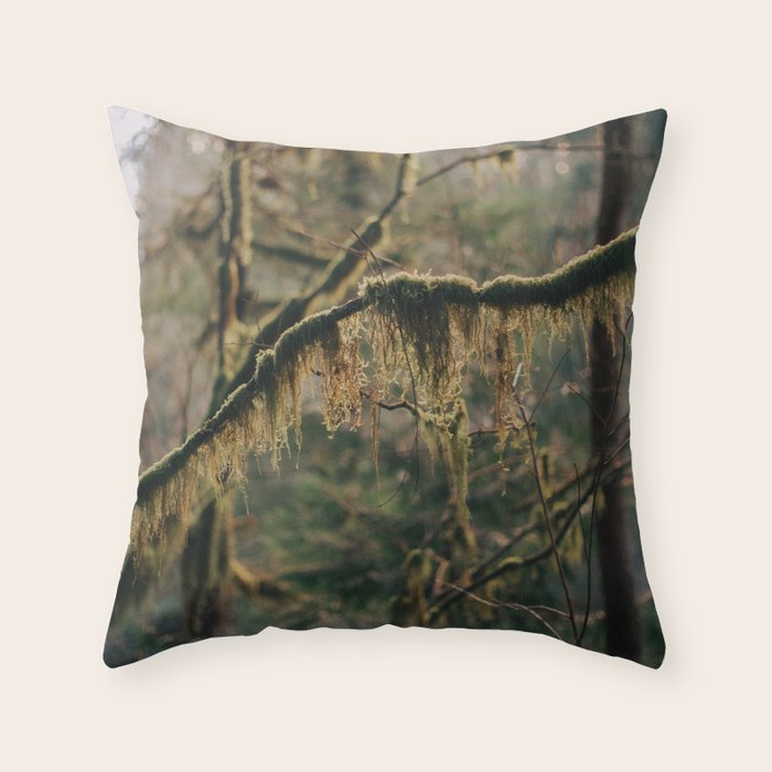 Hanging Moss Throw Pillow Gallery Image 6