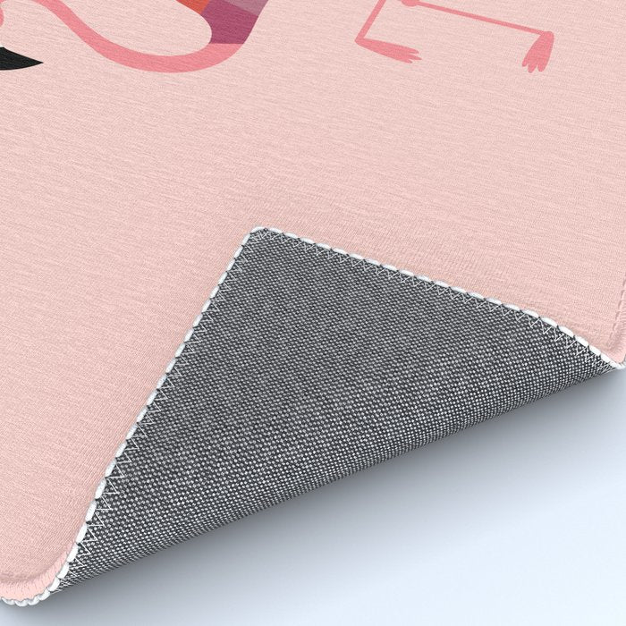 Rainbow Flamingo Rug Gallery Image 4