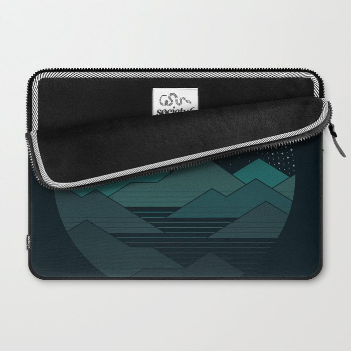 Between The Mountains And The Stars Laptop Sleeve Gallery Image 2