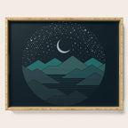 Between The Mountains And The Stars Serving Tray Gallery Image 1