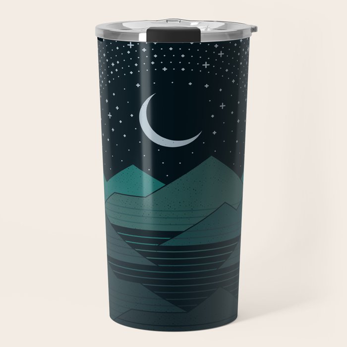 Between The Mountains And The Stars Travel Mug Gallery Image 1