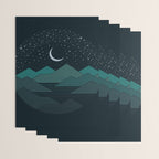 Between The Mountains And The Stars Wrapping Paper Gallery Image 3