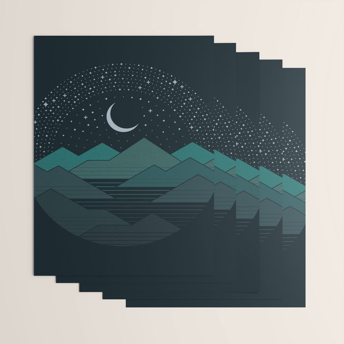 Between The Mountains And The Stars Wrapping Paper Gallery Image 3