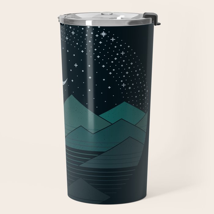 Between The Mountains And The Stars Travel Mug Gallery Image 2