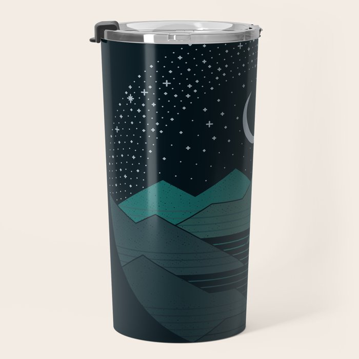 Between The Mountains And The Stars Travel Mug Gallery Image 3