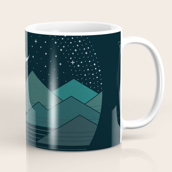 Between The Mountains And The Stars Coffee Mug Gallery Image 1