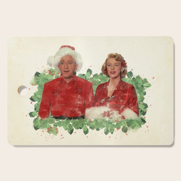 Bob & Betty (White Christmas) Cutting Board Gallery Image 1