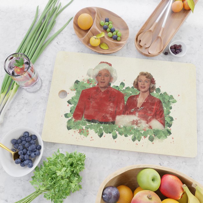 Bob & Betty (White Christmas) Cutting Board Gallery Image 2