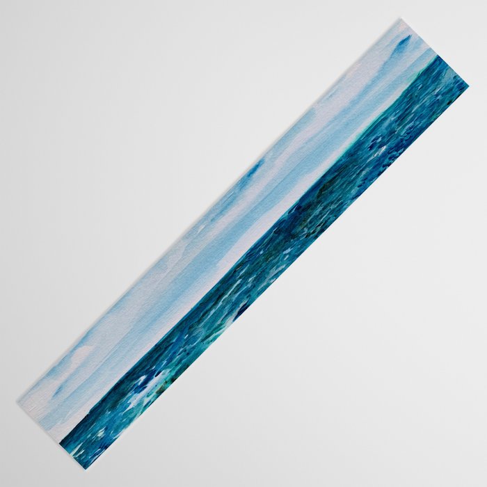 Cabo Beach Mexico Watercolor #1 Table Runner Gallery Image 3