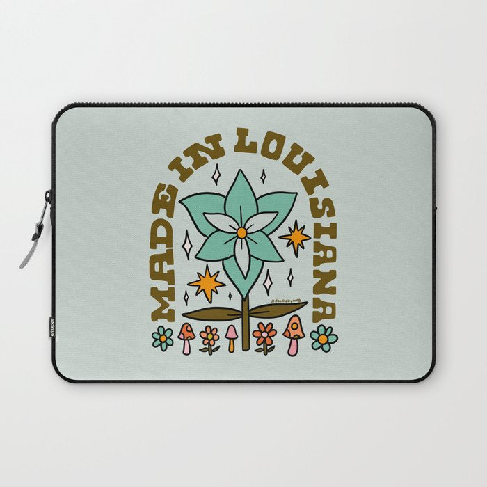 Made In Louisiana Laptop Sleeve Gallery Image 1