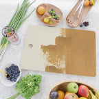 Abstract Paint Brush Stroke 2 - Gold Cutting Board Gallery Image 2