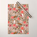 Cowboy Spirit Blooms Wrapping Paper Gallery Image 1
