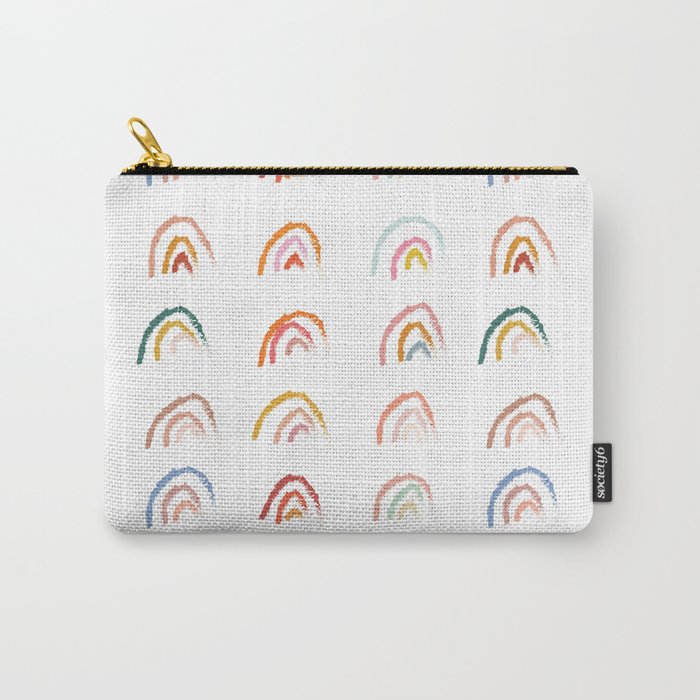 Pastel Rainbows Carry All Pouch Gallery Image 1
