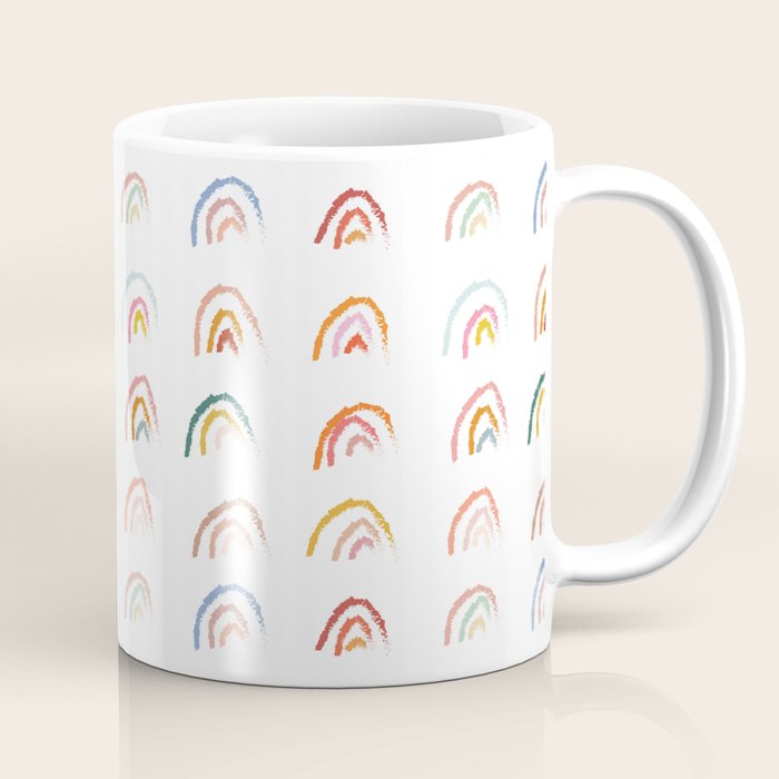 Pastel Rainbows Coffee Mug Gallery Image 1