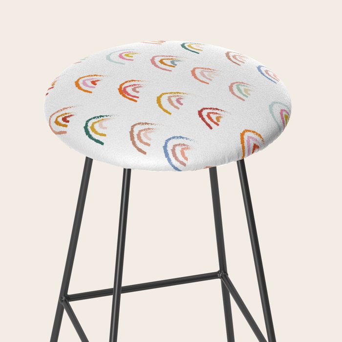 Pastel Rainbows Stool Gallery Image 2