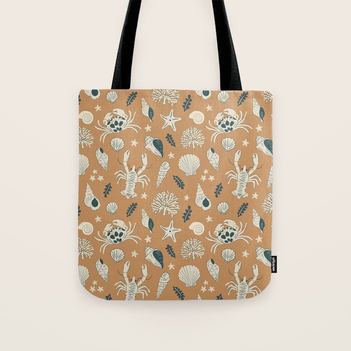 Crustaceans Seashells Tote Bag Gallery Image 1