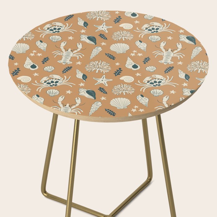 Crustaceans Seashells Side Table Gallery Image 2