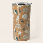 Crustaceans Seashells Travel Mug Gallery Image 1
