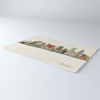 portland skyline Rug Gallery Image 3