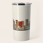 portland skyline Travel Mug Gallery Image 1