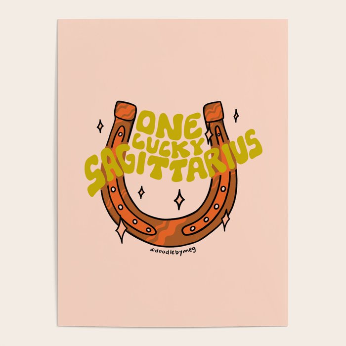 One Lucky Sagittarius Poster Gallery Image 1