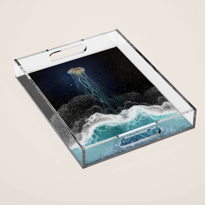 On the edge of the cosmos Acrylic Tray Gallery Image 1