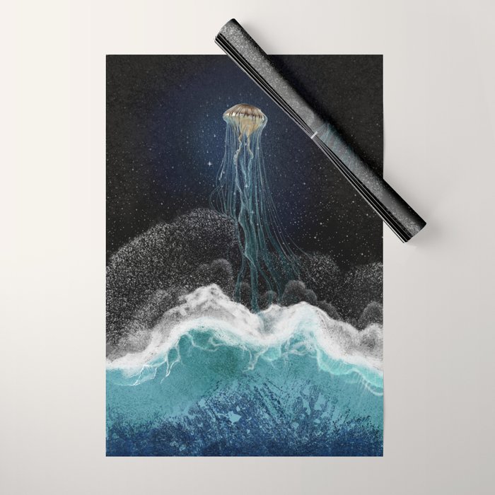 On the edge of the cosmos Wrapping Paper Gallery Image 1