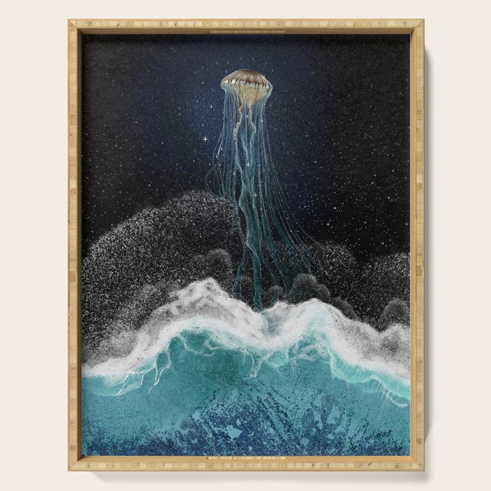 On the edge of the cosmos Serving Tray Gallery Image 1