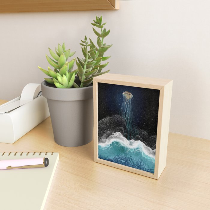 On the edge of the cosmos Mini Art Print Gallery Image 2