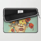 Baby's in bloom - Rainbow, flowers, birds,  butterflies Laptop Sleeve Gallery Image 2