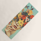 Baby's in bloom - Rainbow, flowers, birds,  butterflies Yoga Mat Gallery Image 1