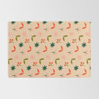 Festive Harmony - seamless Christmas pattern Rug Gallery Image 2