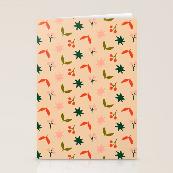 Festive Harmony - seamless Christmas pattern Stationery Card Gallery Image 2
