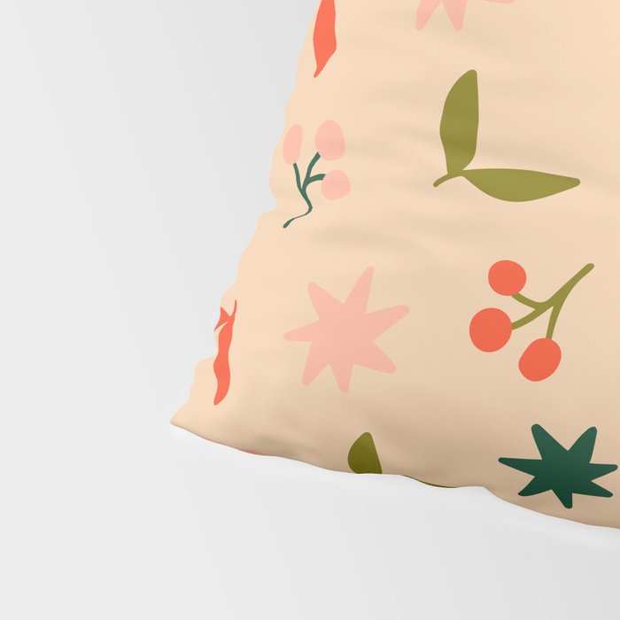 Festive Harmony - seamless Christmas pattern Pillow Sham Gallery Image 4