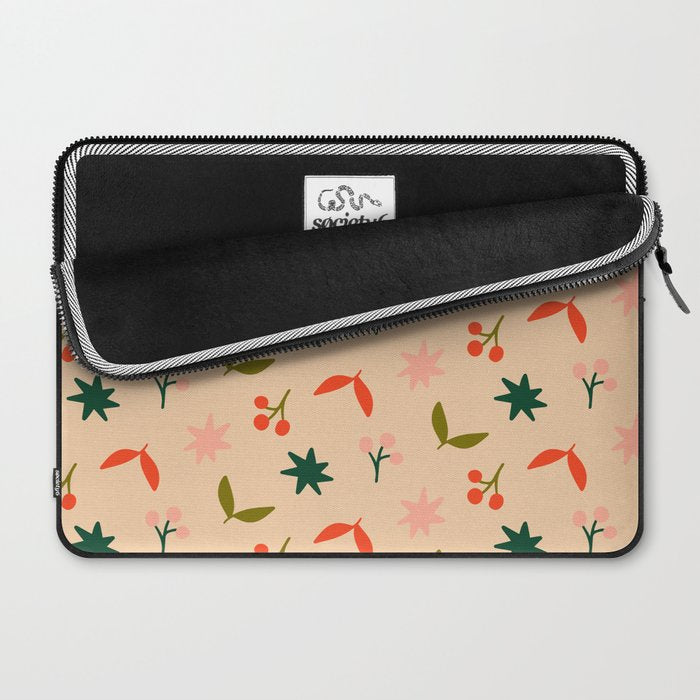 Festive Harmony - seamless Christmas pattern Laptop Sleeve Gallery Image 2