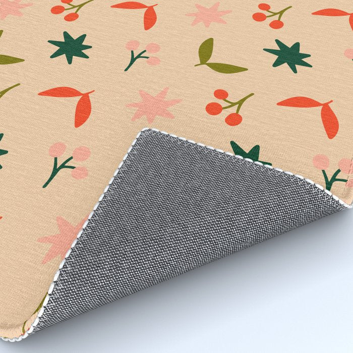 Festive Harmony - seamless Christmas pattern Rug Gallery Image 4