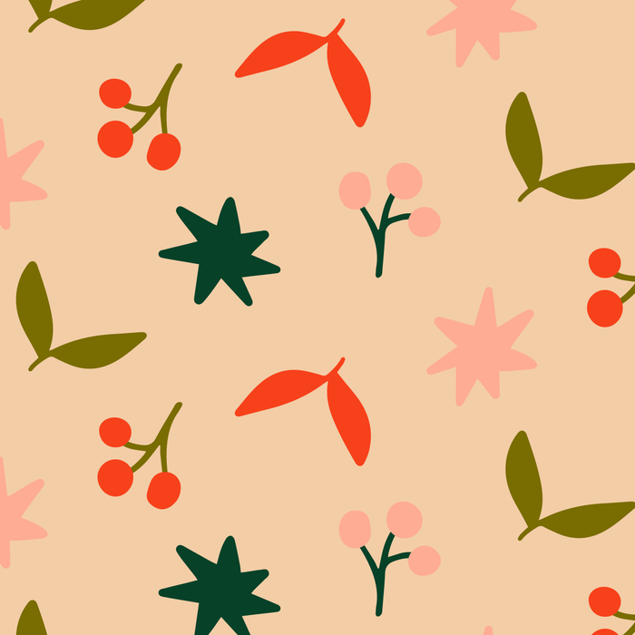 Festive Harmony - seamless Christmas pattern Coffee Mug Gallery Image 2