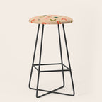 Festive Harmony - seamless Christmas pattern Stool Gallery Image 1