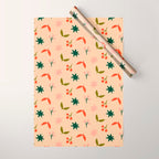 Festive Harmony - seamless Christmas pattern Wrapping Paper Gallery Image 1