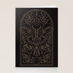 Moon Moth Stationery Card Gallery Image 2