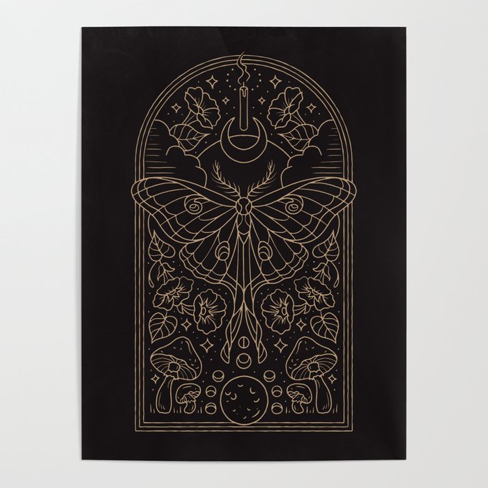 Moon Moth Poster Gallery Image 4