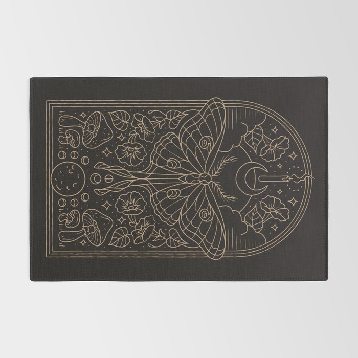 Moon Moth Rug Gallery Image 2