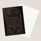 Moon Moth Stationery Card Gallery Image 2