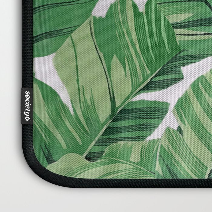 Tropical banana leaves V Laptop Sleeve Gallery Image 3