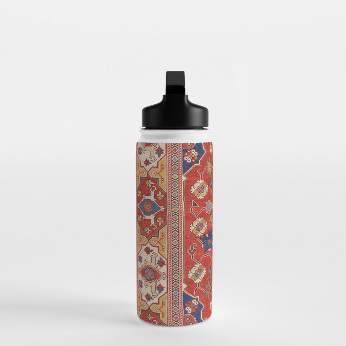 Antique Turkish Warm Brick Red Anatolian Oushak  Water Bottle Gallery Image 3