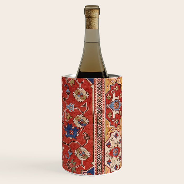 Antique Turkish Warm Brick Red Anatolian Oushak  Wine Chiller Gallery Image 3