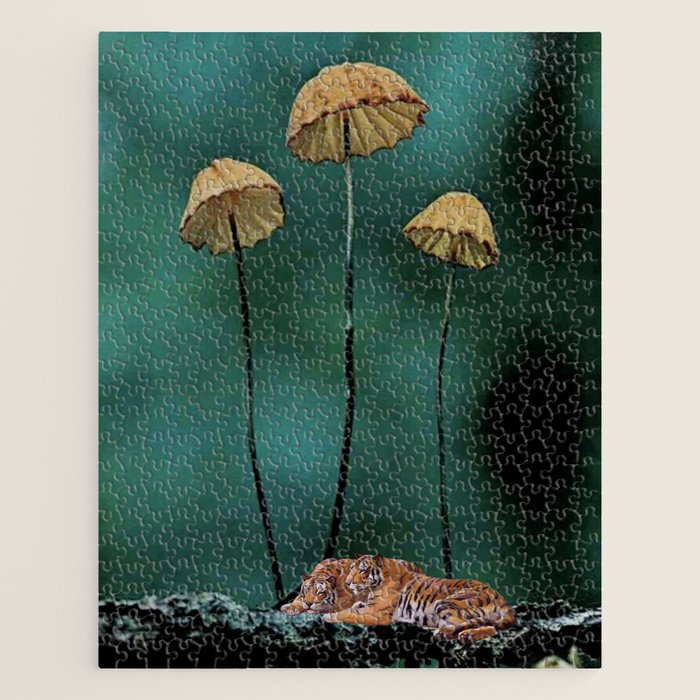 Resting Tigers Jigsaw Puzzle Gallery Image 1