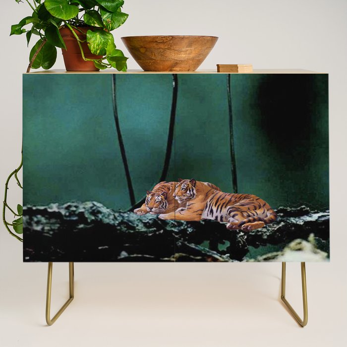 Resting Tigers Credenza Gallery Image 1